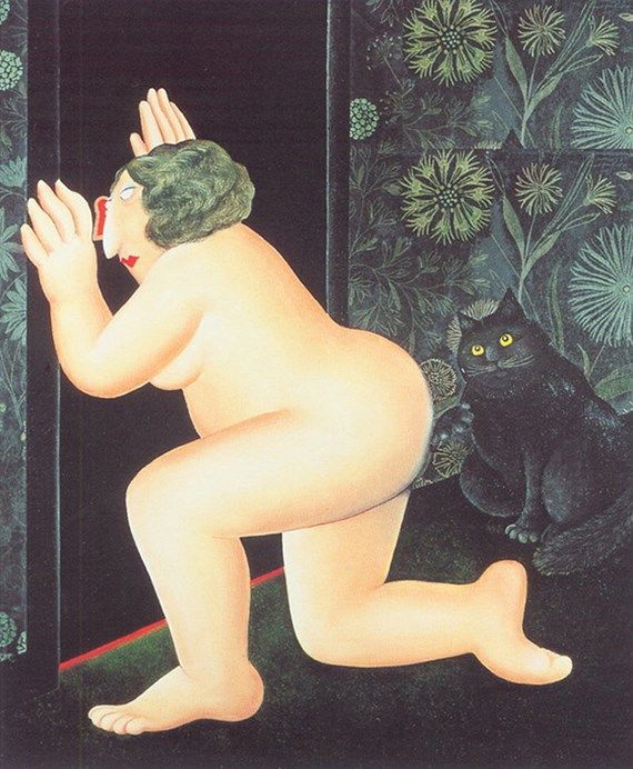 The Butler. Artwork by Beryl Cook